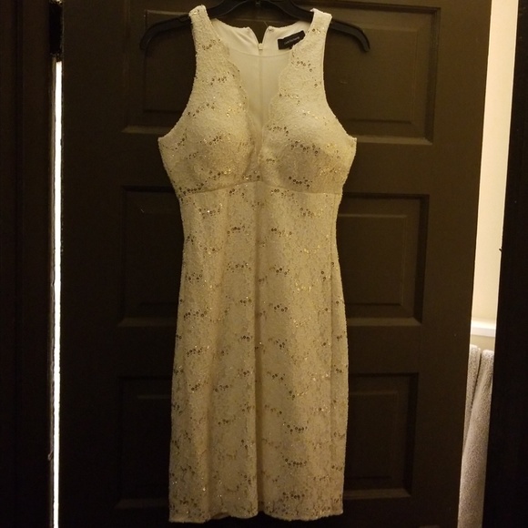 Dresses White Dress With Sewn In Cups Poshmark